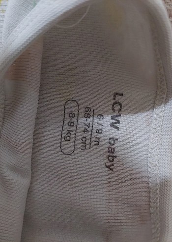 Kısa Kollu Ayı Desenli Bebek Body - Görsel 5