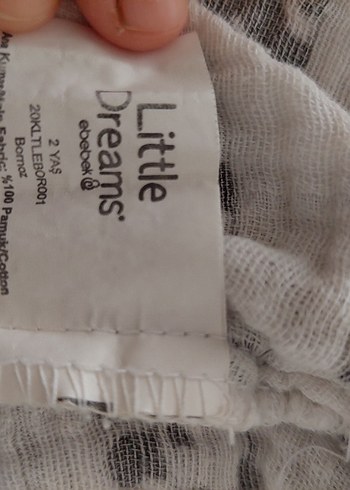 Erkek Çocuk Gri Desenli Bornoz - Görsel 4