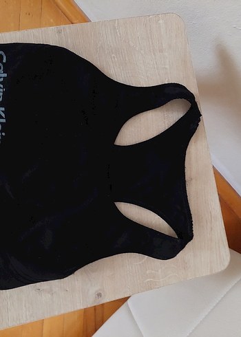 Calvin Klein Siyah Spor Sütyeni - Görsel 4