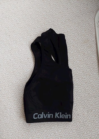 Calvin Klein Siyah Spor Sütyeni - Görsel 7