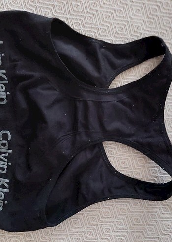Calvin Klein Siyah Spor Sütyeni - Görsel 10