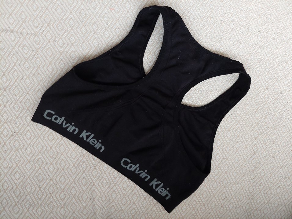 Calvin Klein Siyah Spor Sütyeni - Görsel 3
