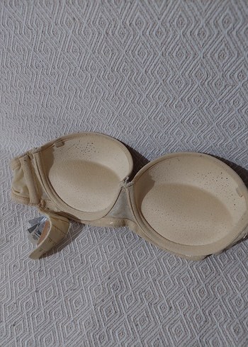 Bej Minimalist Midi Sütyen - Görsel 2