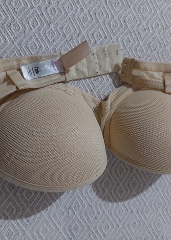 Bej Minimalist Midi Sütyen - Görsel 3