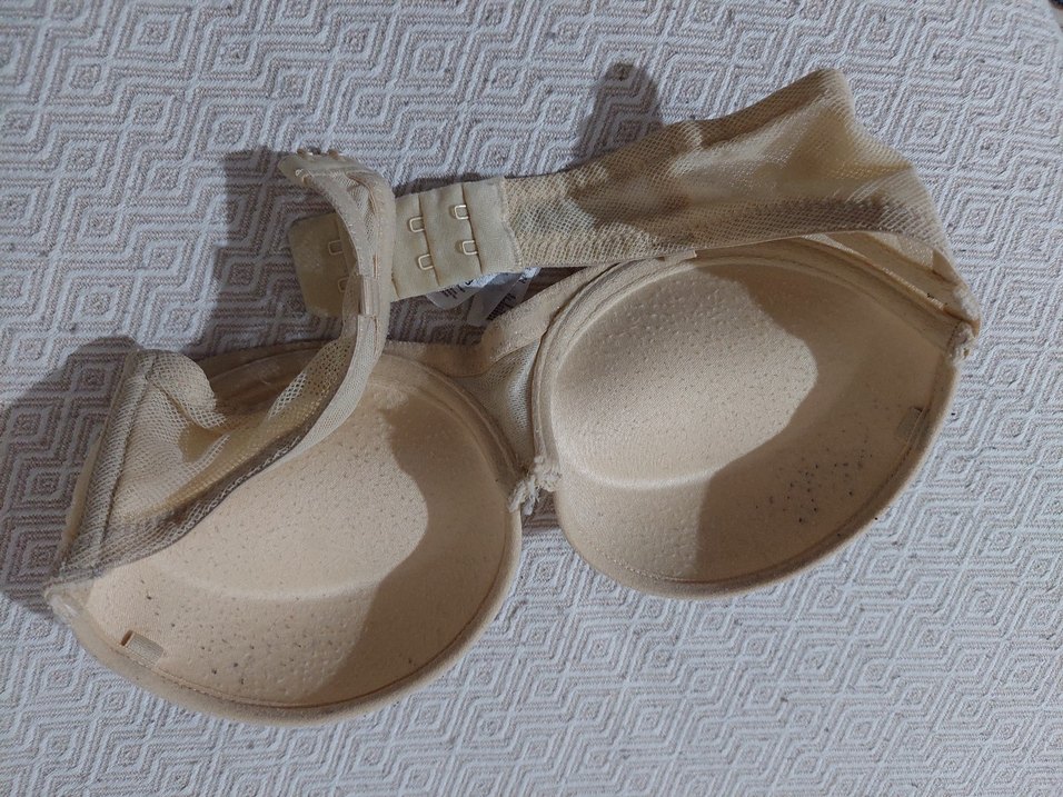 Bej Minimalist Midi Sütyen - Görsel 5