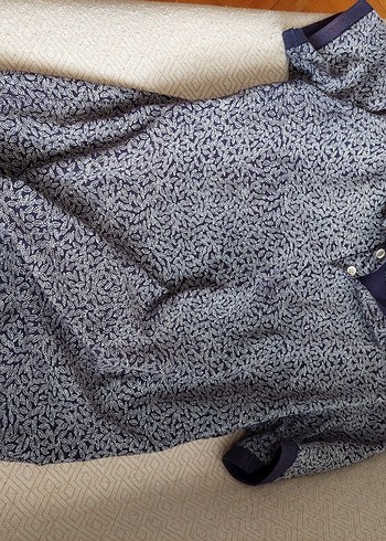 Erkek Lacivert Batik Desenli Polo Tişört - Görsel 9