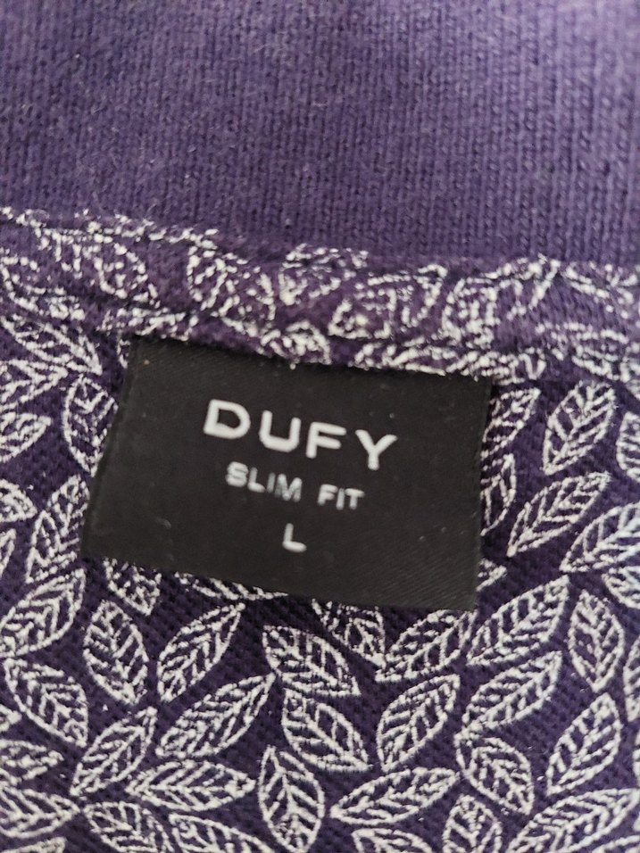 Erkek Lacivert Batik Desenli Polo Tişört - Görsel 5