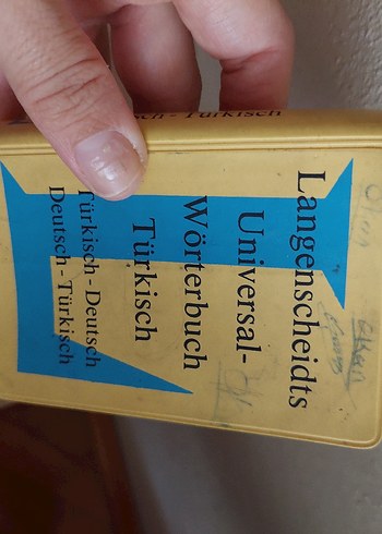 Türkçe-Almanca Sözlük Kitabı - Görsel 2