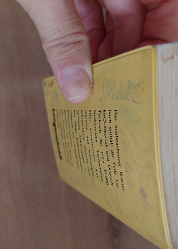 Türkçe-Almanca Sözlük Kitabı - Görsel 8