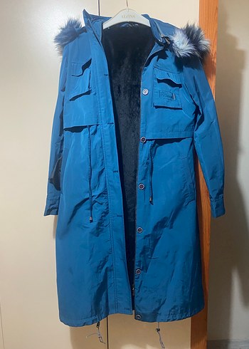 Tuğba mavi mont - Görsel 2