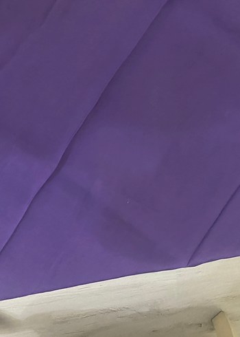 Freshscarfs pamuk ipek eşarp mor - Görsel 2