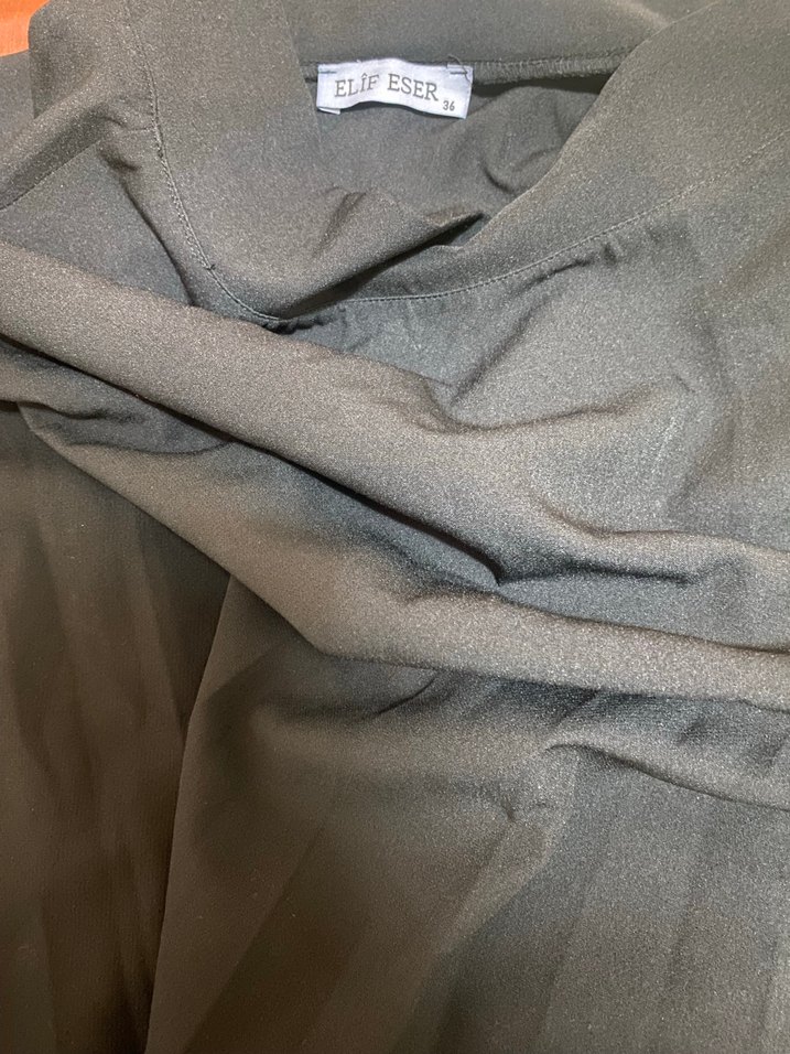 Elif eser Siyah Drapeli Kadın Etek - Görsel 3