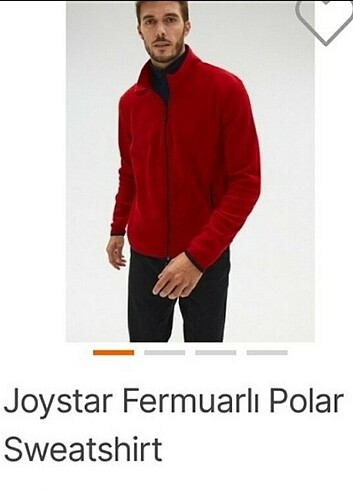 JOYSTAR FERMUARLI POLAR SWEATSHİRT ERKEK VE KADIN İÇİN 