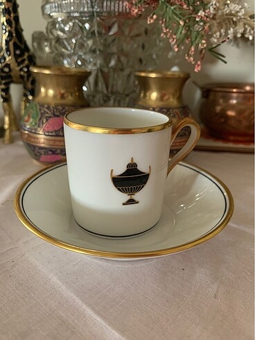 İtalyan damgalı kahve fincanı