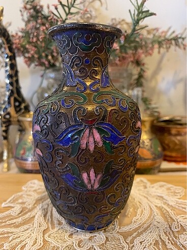 Diğer Cloisonne vazo