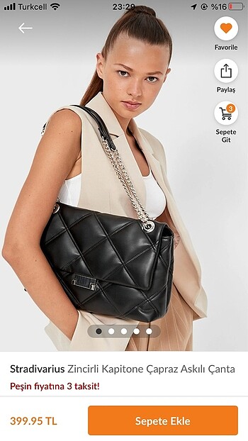 Stradivarius çanta - Büyük