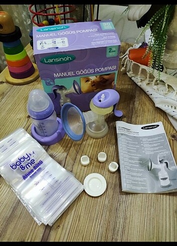 Beden Lansinoh Manuel Göğüs Pompası