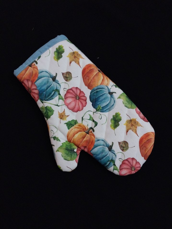 Renkli Desenli Fırın Eldiveni - Görsel 2