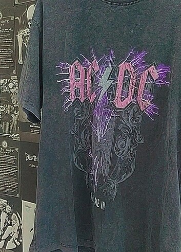 AC/DC tişört 