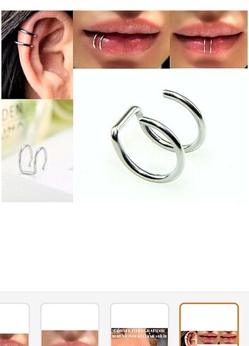  Beden Fake Piercing 