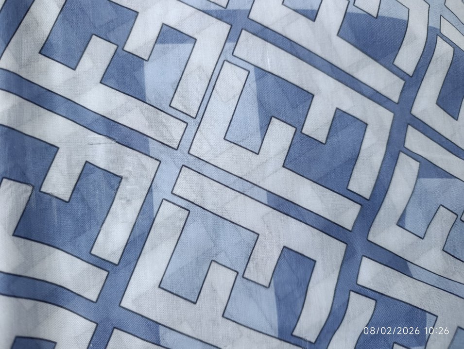 Kadın  uzun pamuklu Şal - Görsel 3