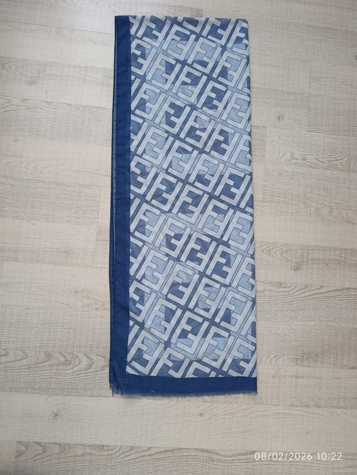 Kadın  uzun pamuklu Şal - Görsel 2