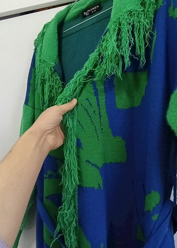 TASARIM ÜRÜNU Uzun  Kadın Kap - Görsel 4