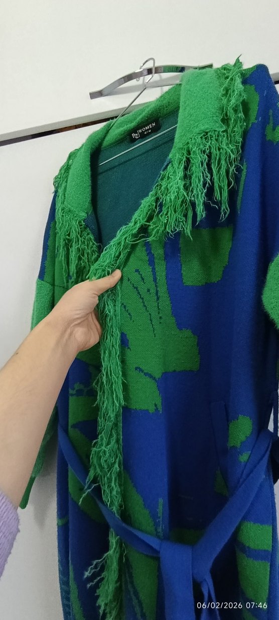 TASARIM ÜRÜNU Uzun  Kadın Kap - Görsel 4