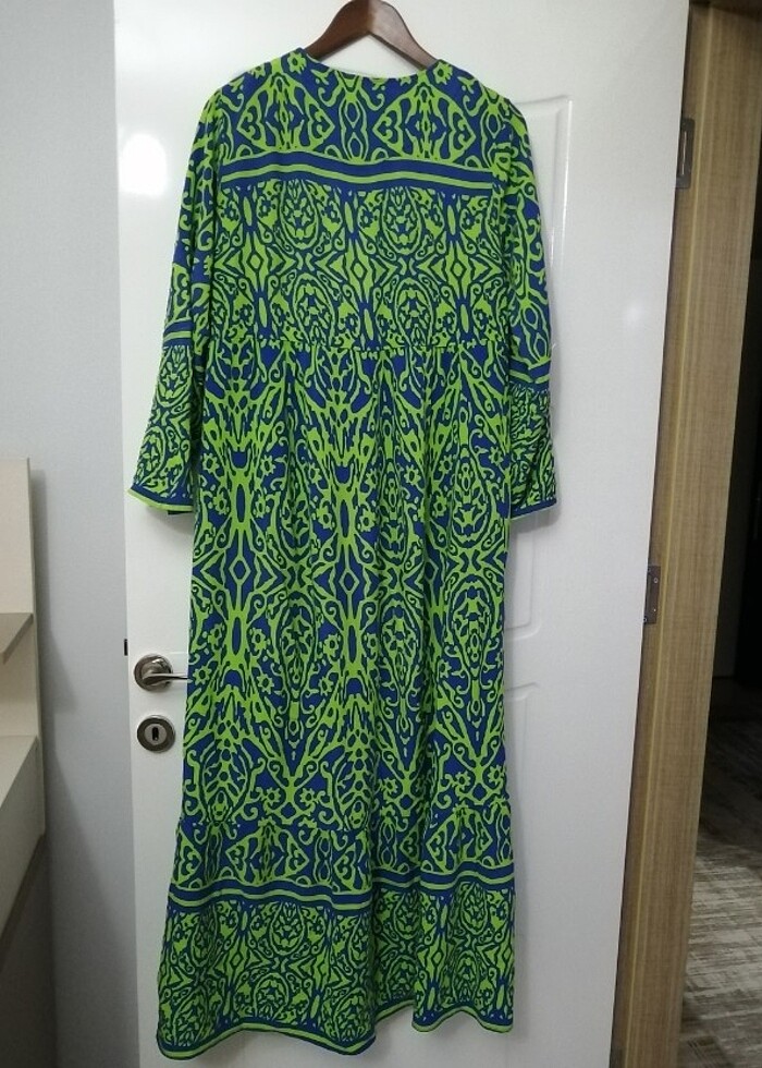 Yazlık elbise tiril tiril terletme yapmaz 42 beden - Görsel 3