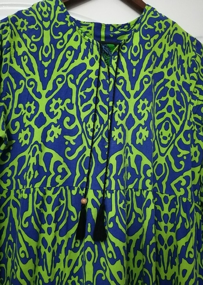 Yazlık elbise tiril tiril terletme yapmaz 42 beden - Görsel 2