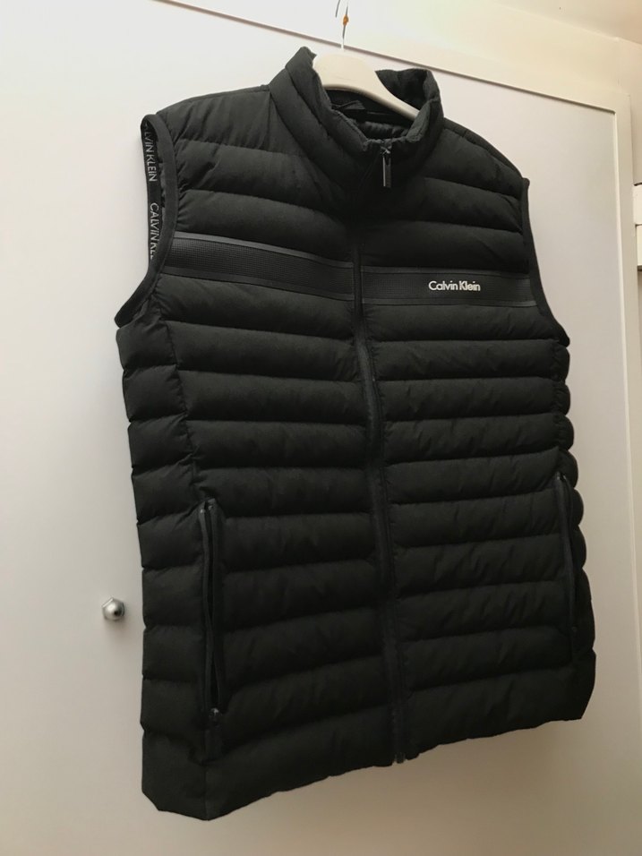 Siyah Calvin Klein Erkek Kapitone Yelek - Görsel 3