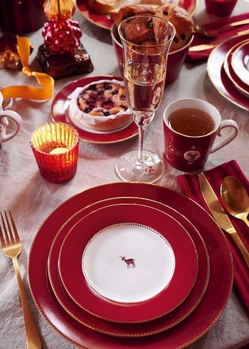 Pip studio 21 cm love birds koyu kırmızı - Görsel 2