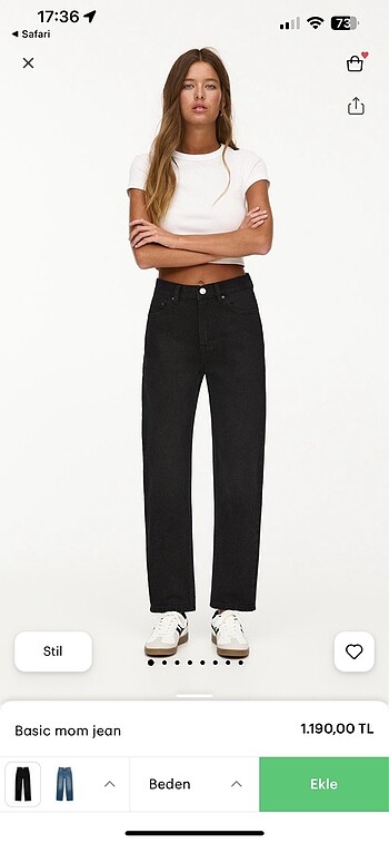 Pull&bear mom jeans