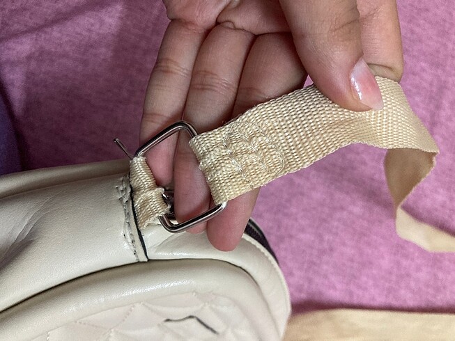 Stradivarius KREM ÇANTA