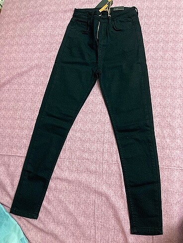 Zara ETİKETLİ KETEN PANTOLON