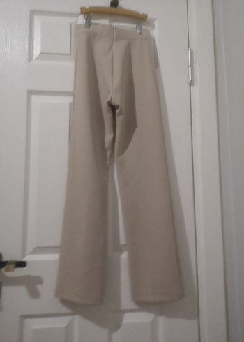 Bej Kadın Esnek Kumaş Pantolon - Görsel 4