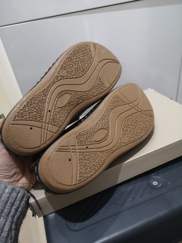 Lacivert Kadın Dolgu Topuklu Sandalet - Görsel 5