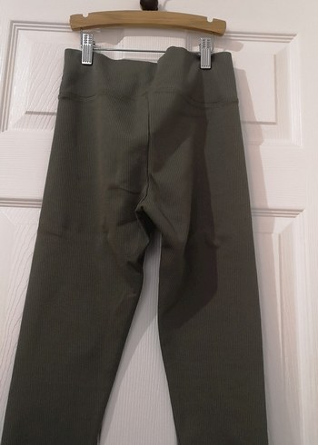 Haki Kadın Spor Tayt - Görsel 5