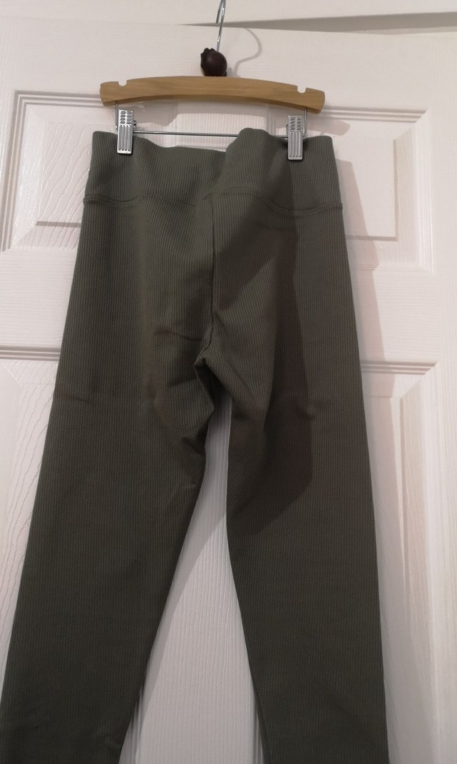 Haki Kadın Spor Tayt - Görsel 5