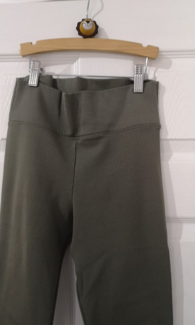 Haki Kadın Spor Tayt - Görsel 2