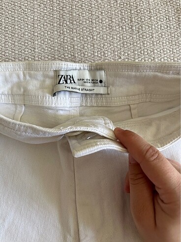34 Beden ZARA Wide Leg Jean Pantolon