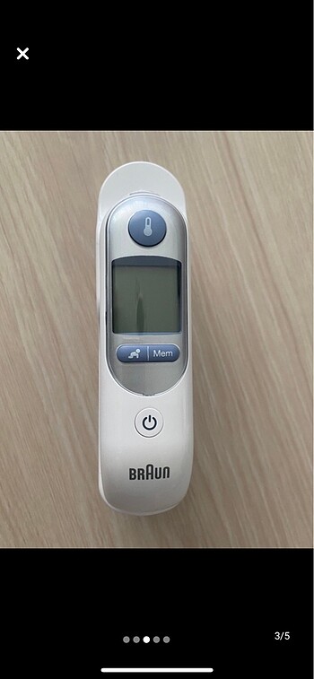 BRAUN ATEŞ ÖLÇER
