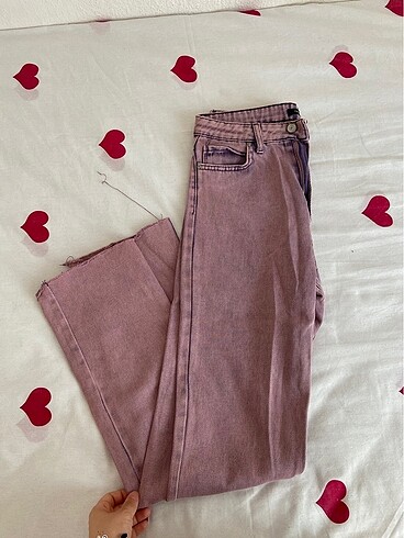 38 Beden mor Renk trendyolmilla jean