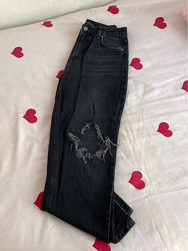 38 Beden siyah Renk trendyolmilla siyah jeans