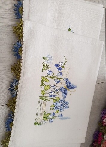 Analı kızlı havlu seti - Görsel 9