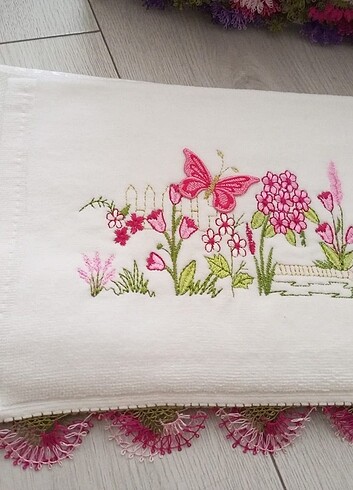 Analı kızlı havlu seti - Görsel 13