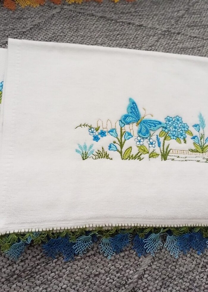 Analı kızlı havlu seti - Görsel 5