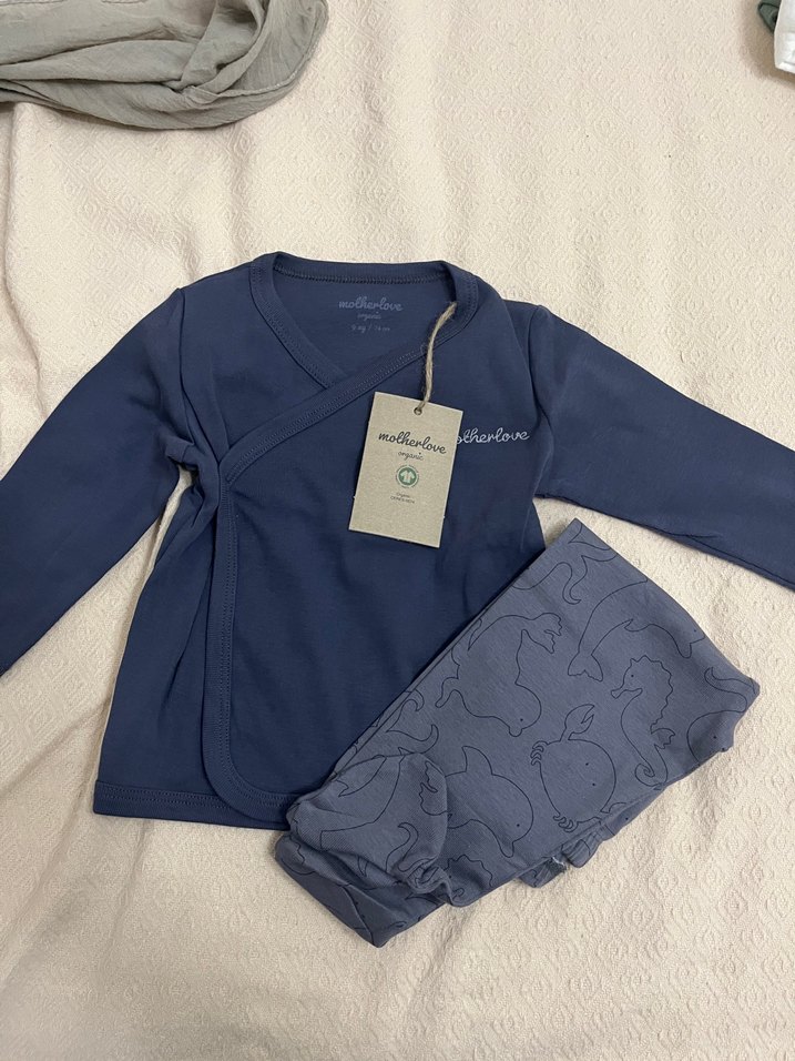 Mavi Organik Bebek - Görsel 2