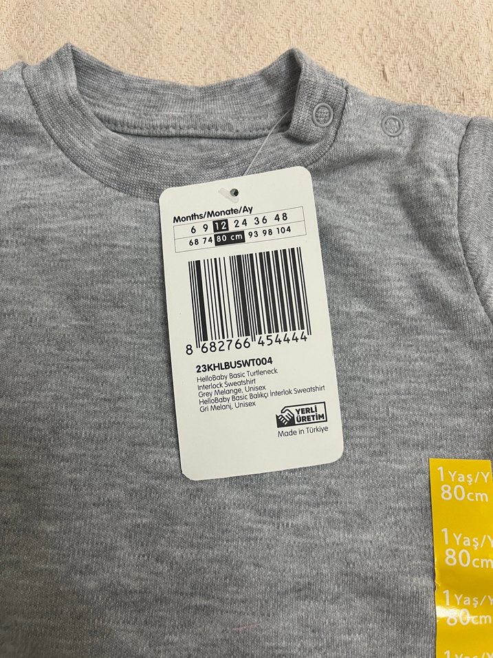 Gri Uzun Kollu - Görsel 2