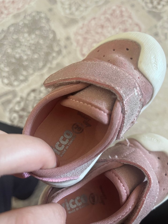 Pembe İlk Adım Kız Çocuk Ayakkabısı - Görsel 4